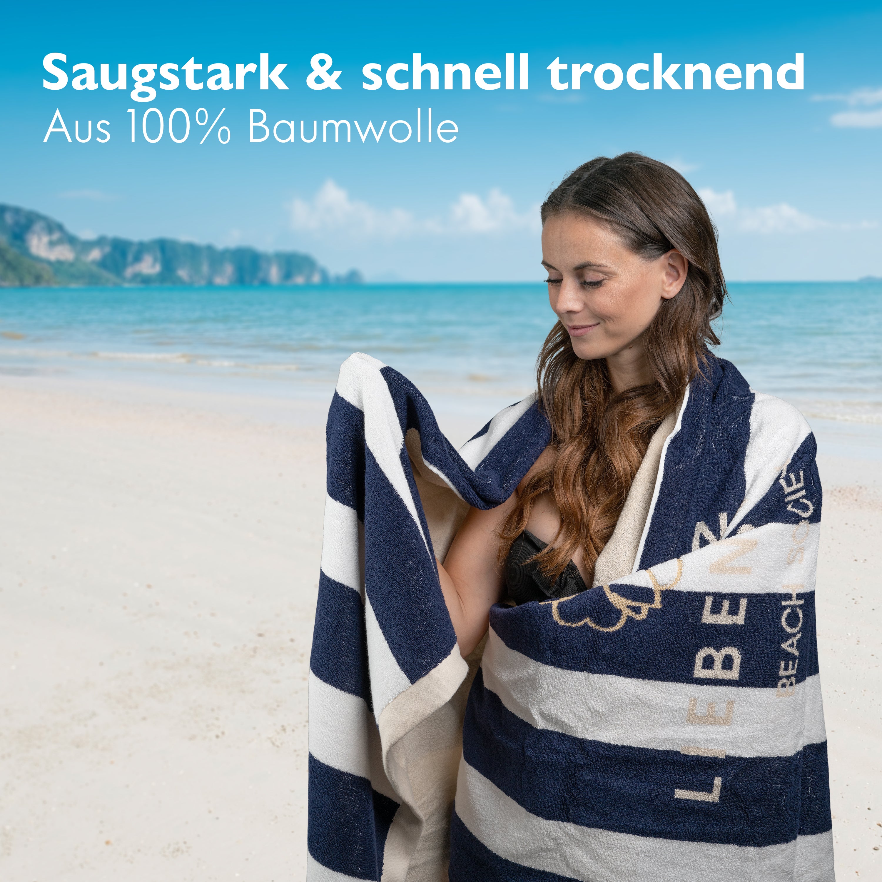 Strandtuch - 100x180cm
