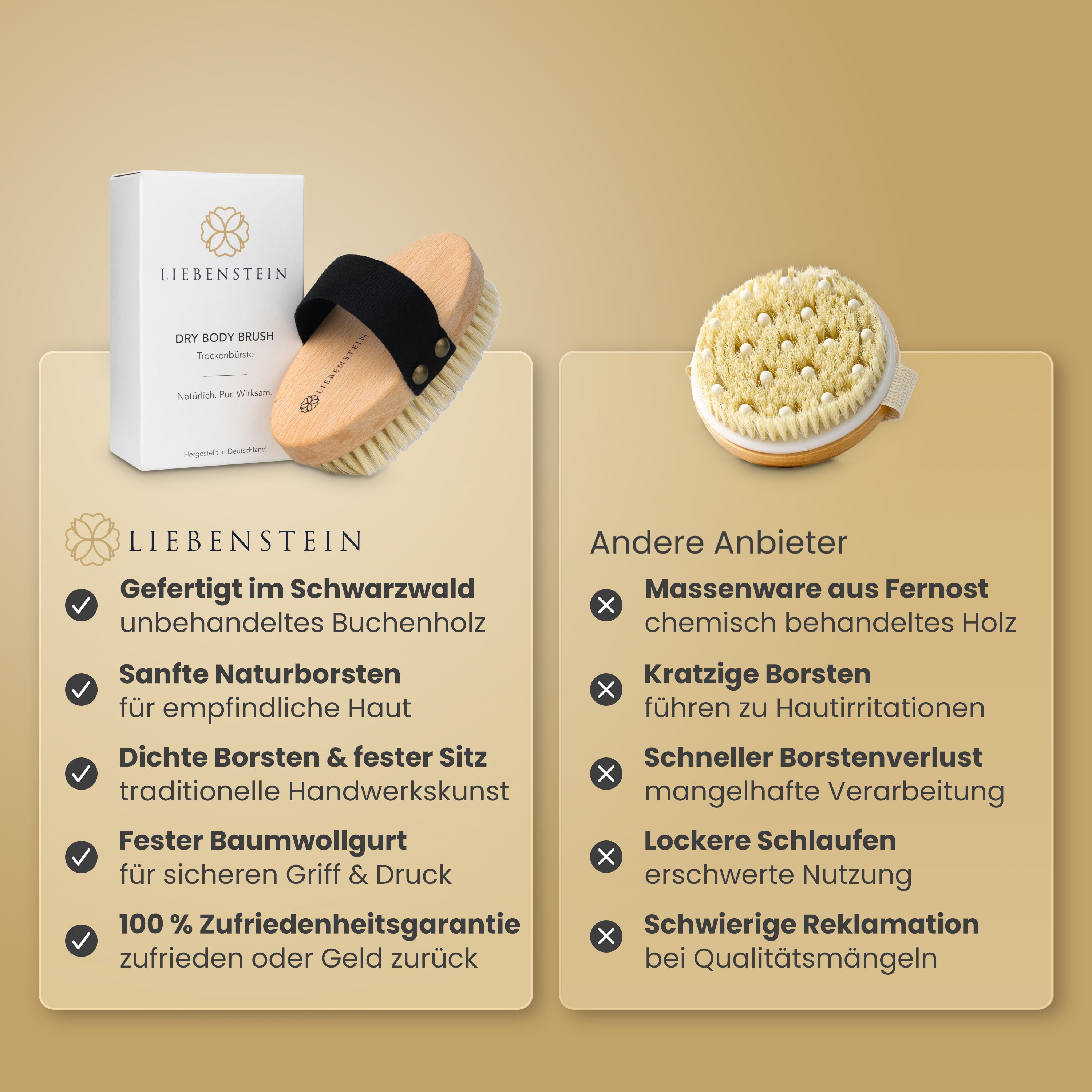 Trockenbürste