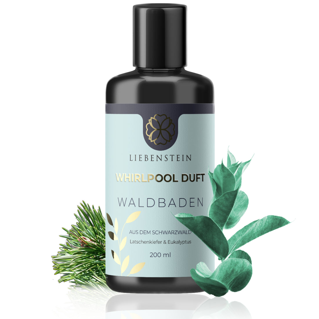 Whirlpool Duft - "Waldbaden" - Latschenkiefer & Eukalyptus - 1 x 200ml