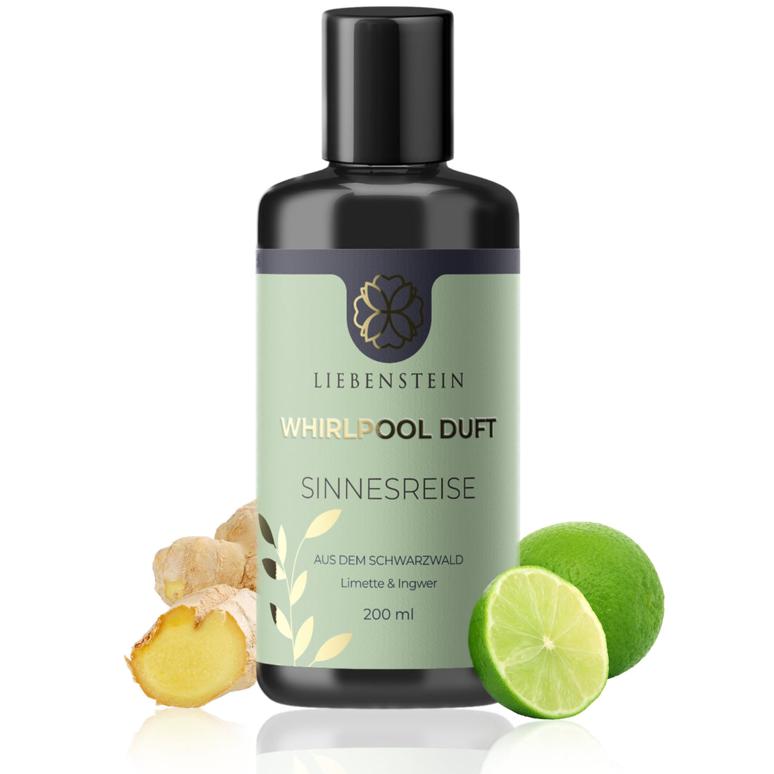Whirlpool Duft - "Sinnesreise" - Limette & Ingwer - 1 x 200ml