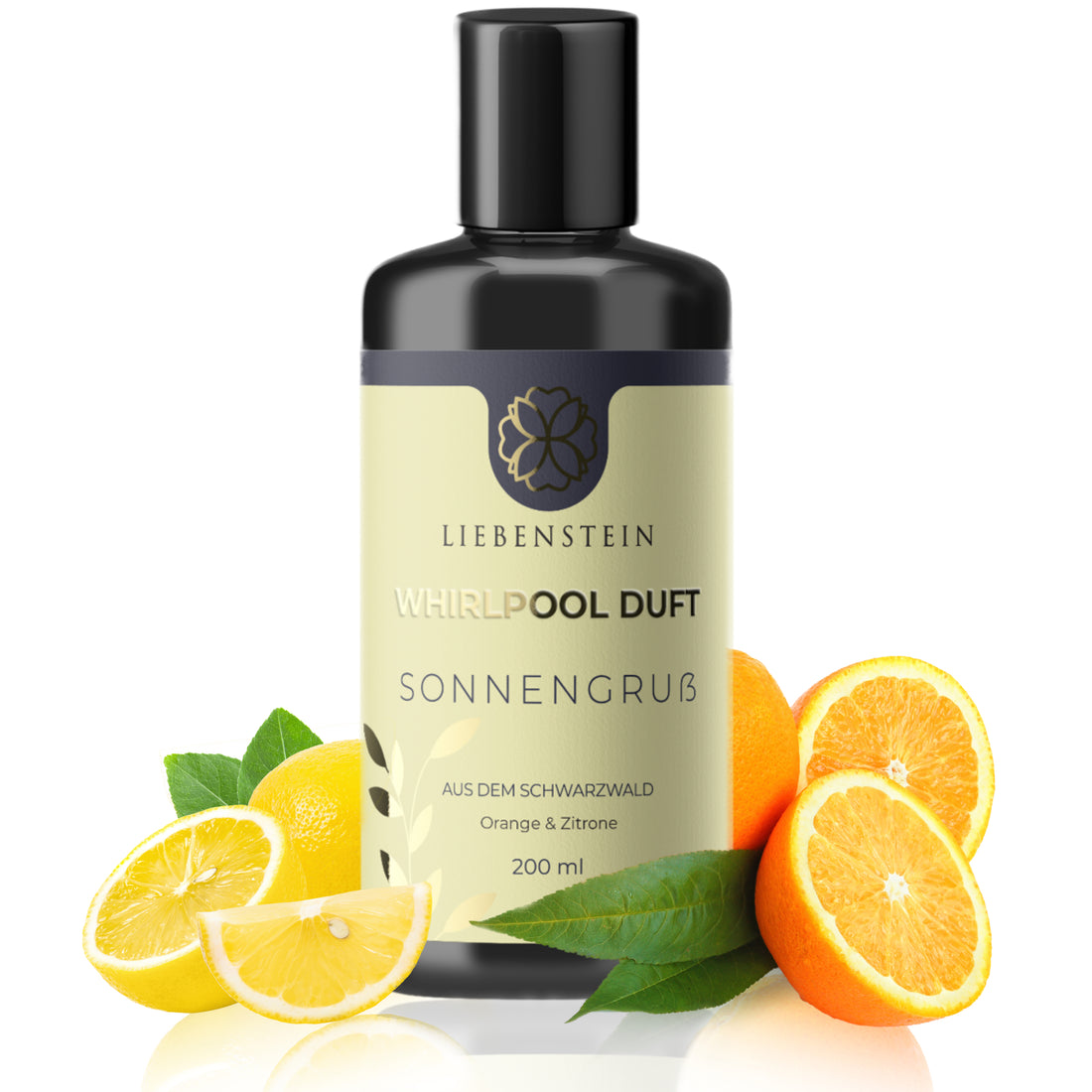 Whirlpool Duft - "Sonnengruß" - Orange & Zitrone - 1 x 200ml