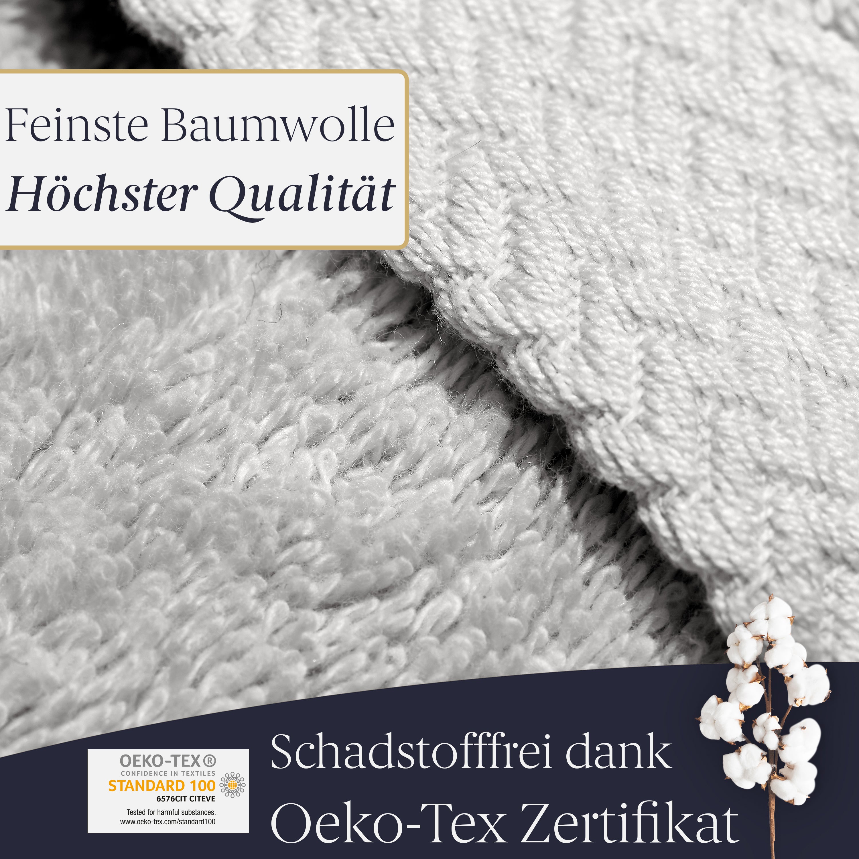 Saunahandtuch - 2er Set - 70 x 200cm