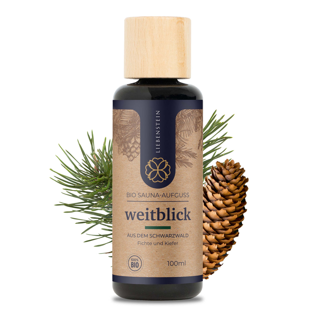 BIO Saunaaufguss - Fichte & Kiefer - 100ml